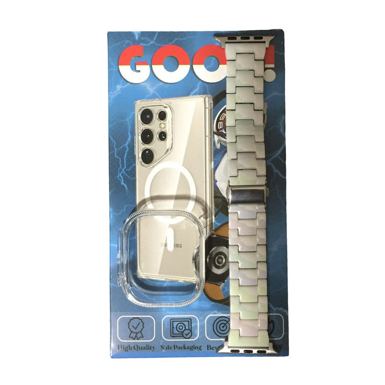بند گوف مدل Stone-C مناسب برای اپل واچ ULTRA/ULTRA 2 49mm به همراه کاور