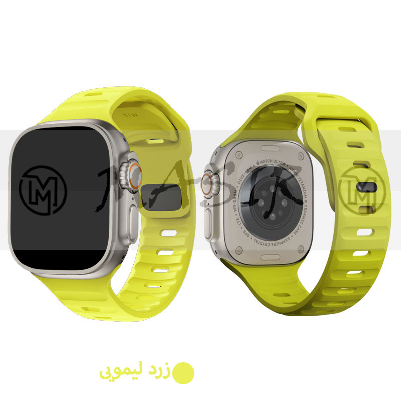 بند مسیر مدل Spig Sport-M مناسب برای اپل واچ سری 1/2/3/4/5/6/7/8/ SE / ULTRA سایز 42/44/45/49 میلی متری