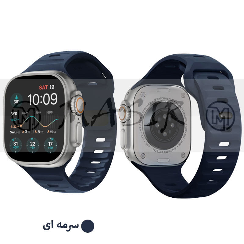 بند مسیر مدل Spig Sport-M مناسب برای اپل واچ سری 1/2/3/4/5/6/7/8/ SE / ULTRA سایز 42/44/45/49 میلی متری