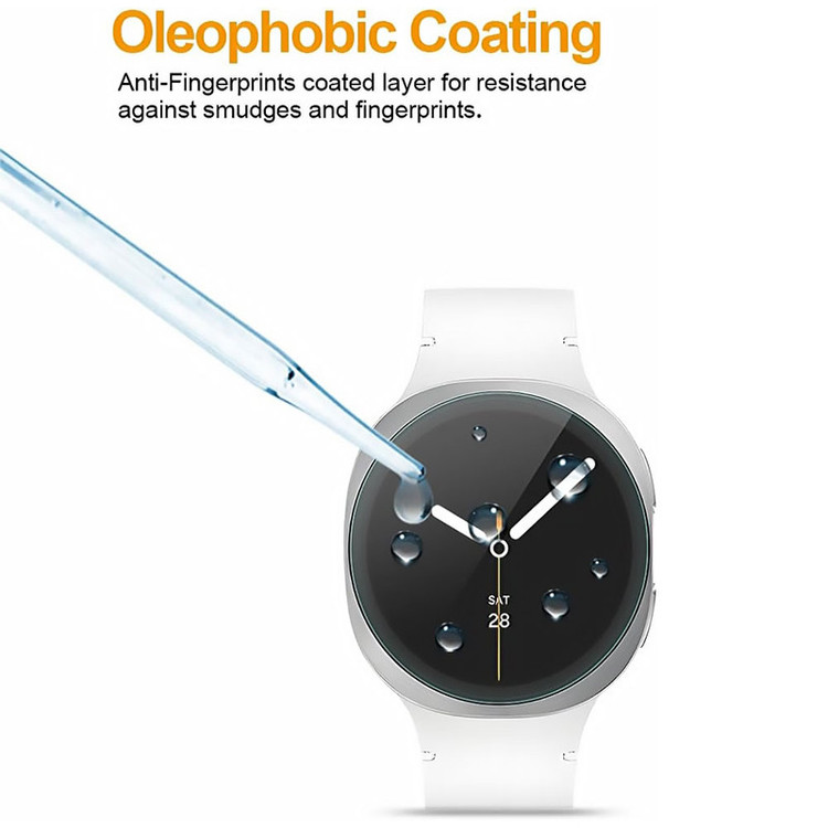 محافظ صفحه نمایش گوف مدل Tempered Glass مناسب برای ساعت هوشمند سامسونگ Galaxy Watch 8 40mm