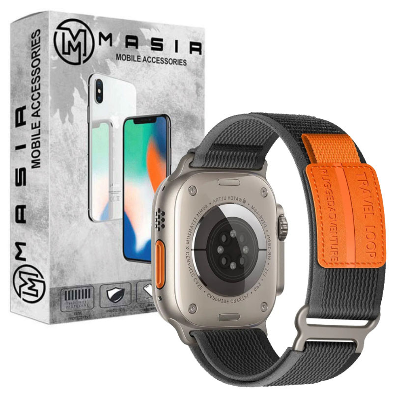 بند مسیر مدل Travel Loop Rugged Adventure مناسب برای اپل واچ سری 1/2/3/4/5/6/7/8/9/ SE / ULTRA / ULTRA 2 سایز 42/44/45/49 میلی متری
