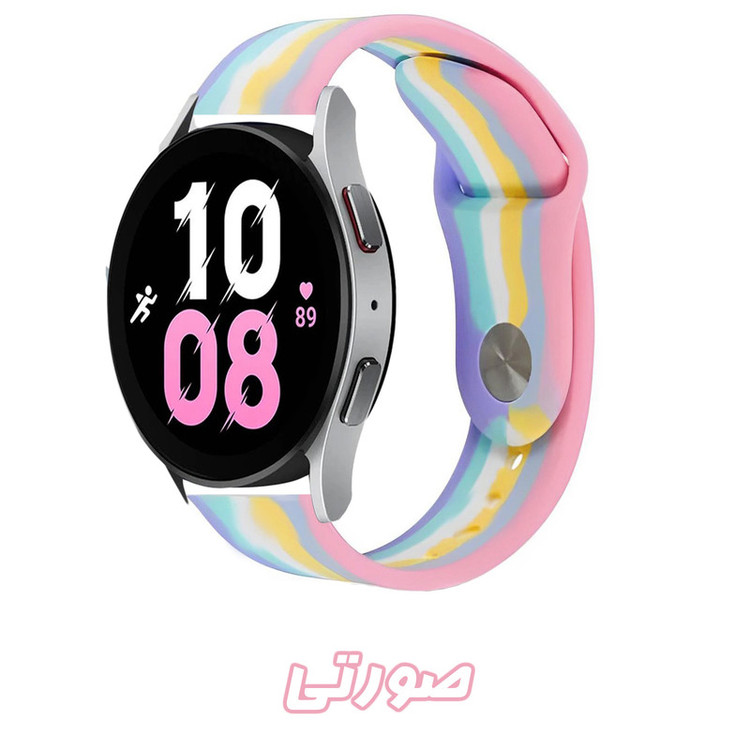 بند گوف مدل ColorFull-a مناسب برای ساعت هوشمند 20 میلی متری سامسونگ Galaxy Watch 5 40mm / Watch 44mm / Watch 5 Pro 45mm