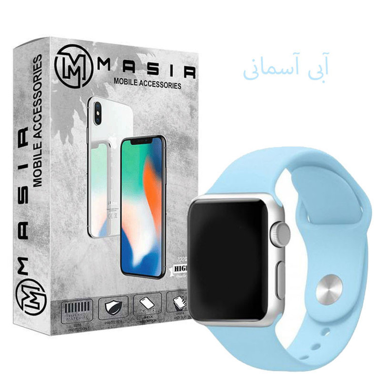 بند مسیر مدل SILIC-01 مناسب برای اپل واچ 42/44/45 میلی متری