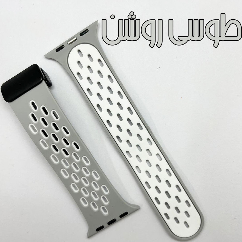 بند گوف مدل Breathable Silicon Magnetic مناسب برای اپل واچ سری 10 سایز 42 mm