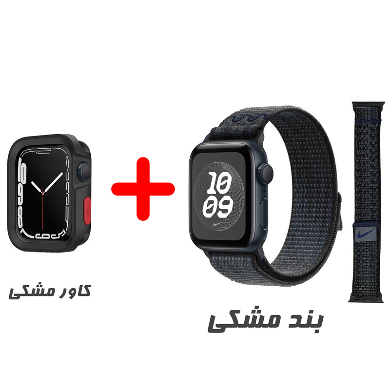 بند گوف مدل Sport AmizeeS مناسب برای اپل واچ سایز 38 میلی متری به همراه کاور