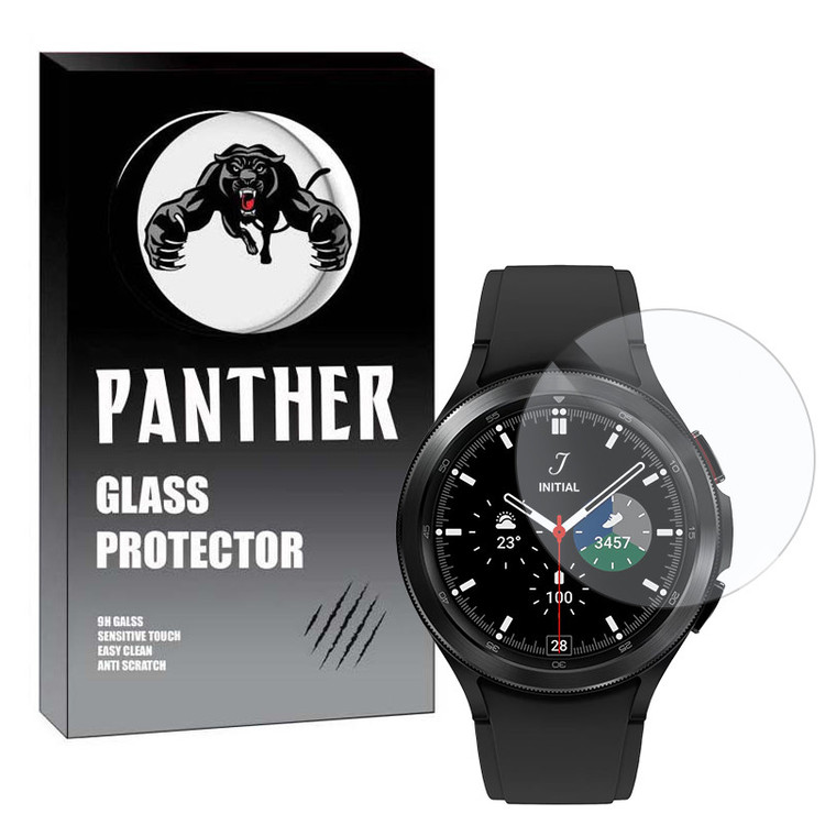 محافظ صفحه نمایش پنتر مدل Glassy-P مناسب برای ساعت هوشمند سامسونگ Galaxy Watch 4 classic 42mm