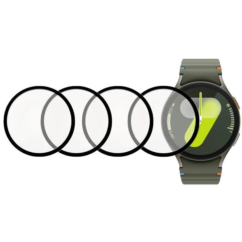 محافظ صفحه نمایش گوف مدل PMMA مناسب برای ساعت هوشمند سامسونگ Galaxy Watch 7 40mm بسته چهار عددی