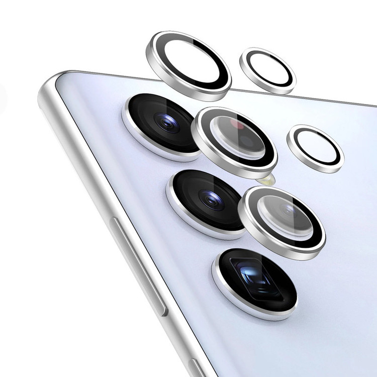 محافظ لنز دوربین گوف مدل رینگی مناسب برای گوشی موبایل سامسونگ Galaxy S22 Ultra