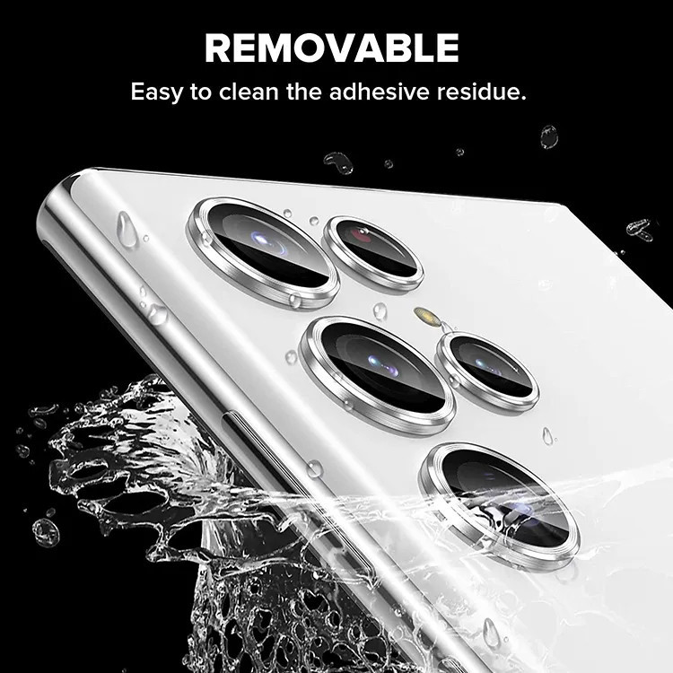 محافظ لنز دوربین گوف مدل رینگی مناسب برای گوشی موبایل سامسونگ Galaxy S22 Ultra