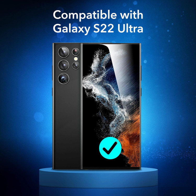 محافظ لنز دوربین گوف مدل رینگی مناسب برای گوشی موبایل سامسونگ Galaxy S22 Ultra