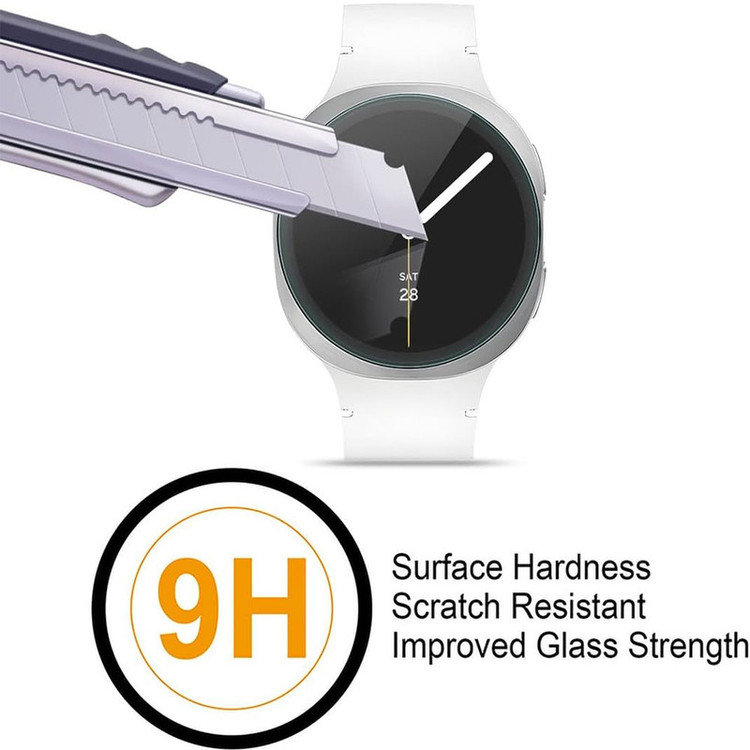 محافظ صفحه نمایش گوف مدل Tempered Glass مناسب برای ساعت هوشمند سامسونگ Galaxy Watch 8 44mm