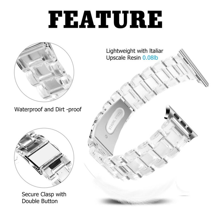 بند گوف مدل Clear مناسب برای اپل واچ ULTRA/ULTRA 2 49mm