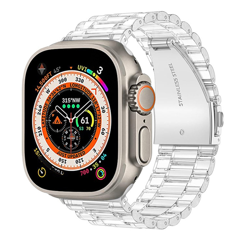 بند گوف مدل Clear مناسب برای اپل واچ ULTRA/ULTRA 2 49mm