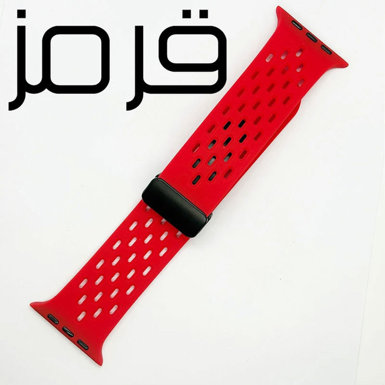 بند گوف مدل Breathable Siliconi Magnetic مناسب برای اپل واچ Ultra 3 49mm