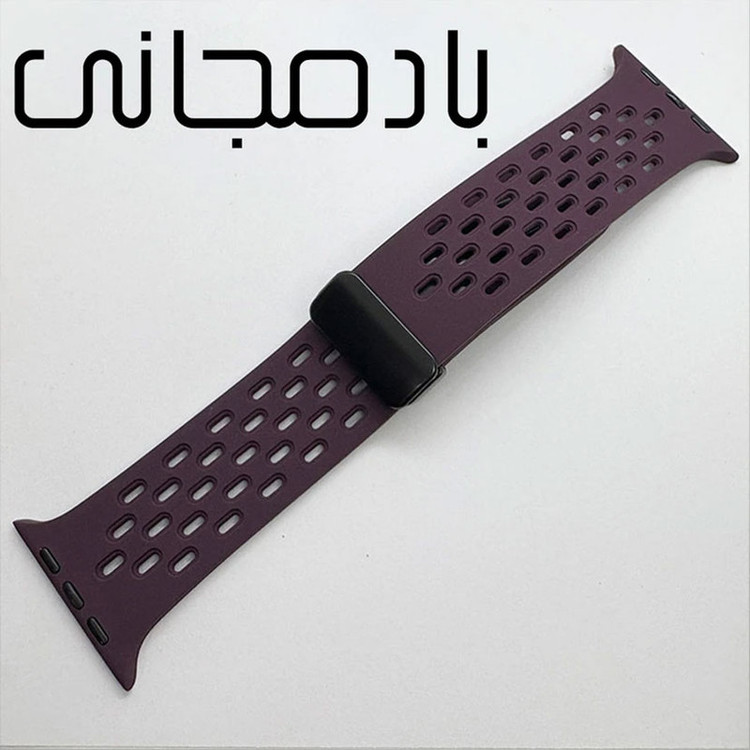 بند گوف مدل Breathable Siliconi Magnetic مناسب برای اپل واچ Ultra 3 49mm
