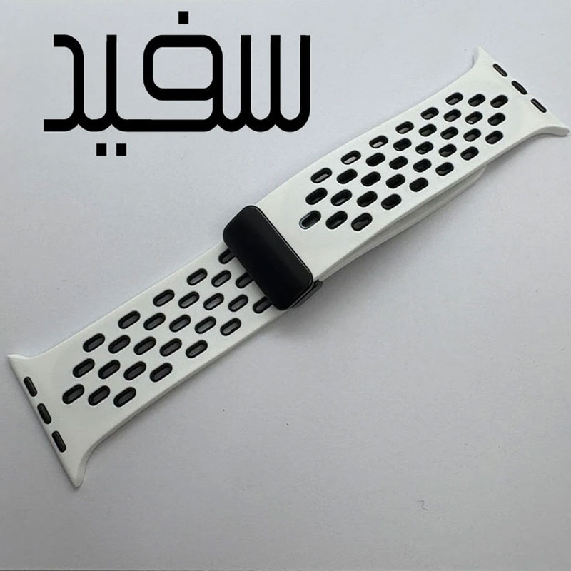 بند گوف مدل Breathable Siliconi Magnetic مناسب برای اپل واچ Ultra 3 49mm