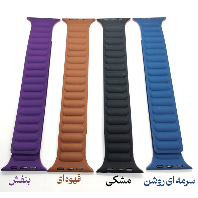 بند گوف مدل Silicon Loop Magnetic مناسب برای اپل واچ سری 1 سایز 42 میلی متری