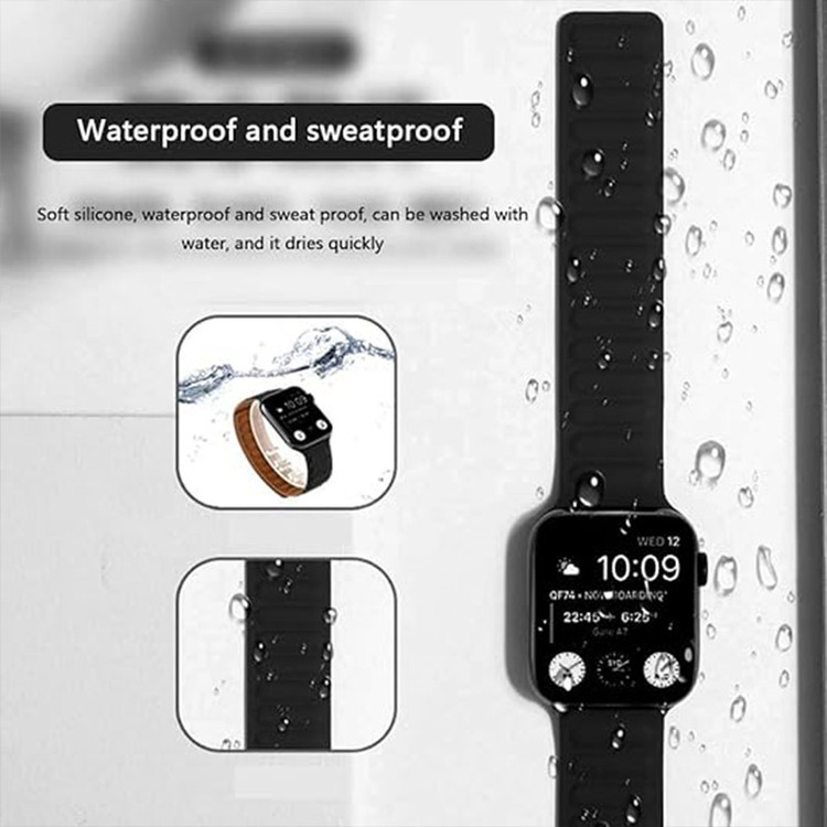 بند گوف مدل Silicon Loop Magnetic مناسب برای اپل واچ سری 5 سایز 44 میلی متری