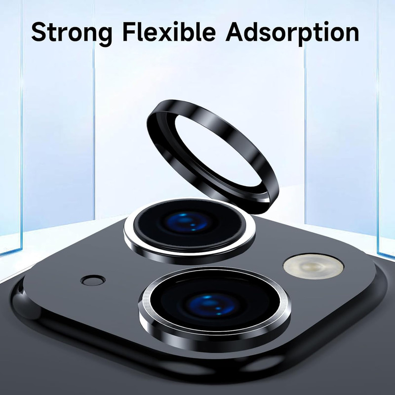 محافظ لنز دوربین گوف مدل Ring Metal مناسب برای گوشی موبایل اپل iPhone 13 / 13 Mini