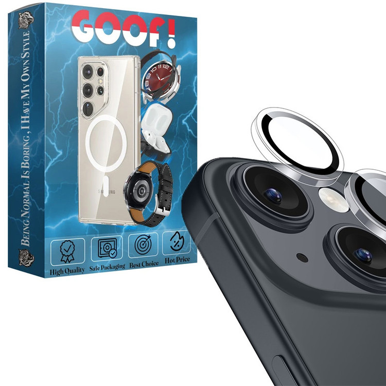 محافظ لنز دوربین گوف مدل Ring Metal مناسب برای گوشی موبایل اپل iPhone 13 / 13 Mini