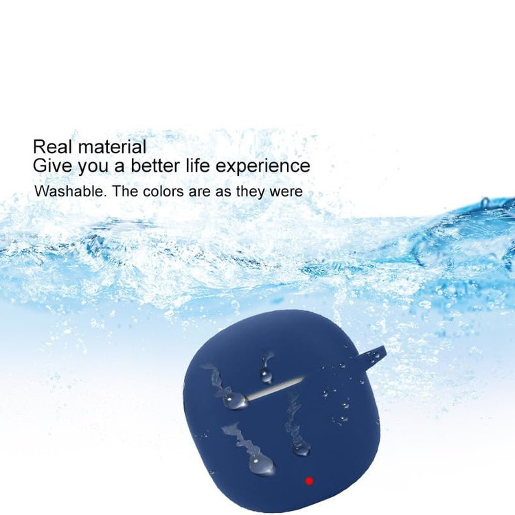 کاور گوف مدل Silicone مناسب برای کیس هدفون بی سیم کیو سی وای AilyPods Lite به همراه گیره