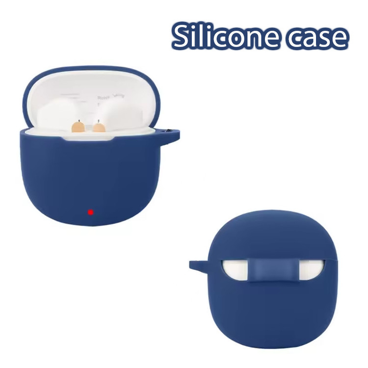کاور گوف مدل Silicone مناسب برای کیس هدفون بی سیم کیو سی وای AilyPods Lite به همراه گیره