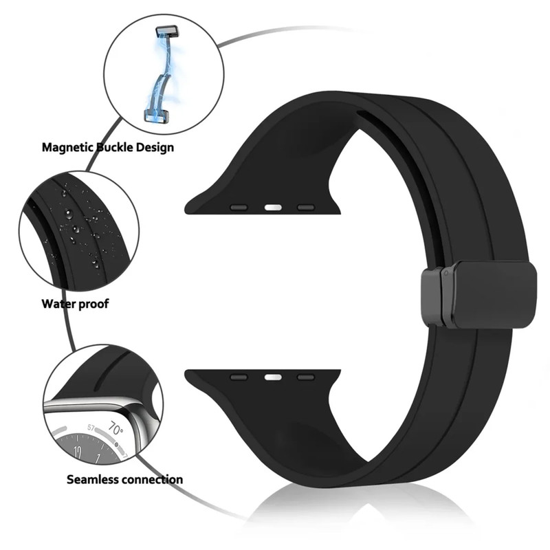 بند گوف مدل DS-Magnetic مناسب برای اپل واچ سری 10 سایز 42 میلی متری
