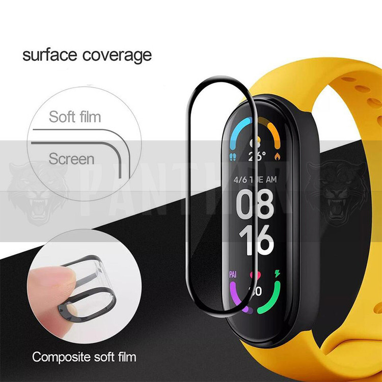 محافظ صفحه نمایش نانو پنتر مدل PMMA-P مناسب برای ساعت هوشمند شیائومی Mi band 6