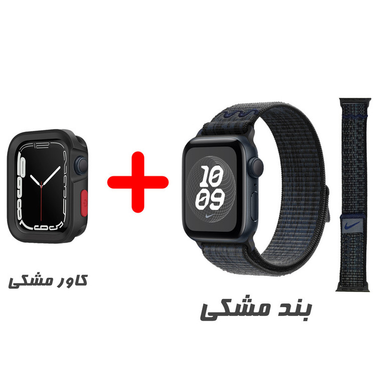 بند گوف مدل Sport AmizeeS مناسب برای اپل واچ سایز 40 میلی متری به همراه کاور