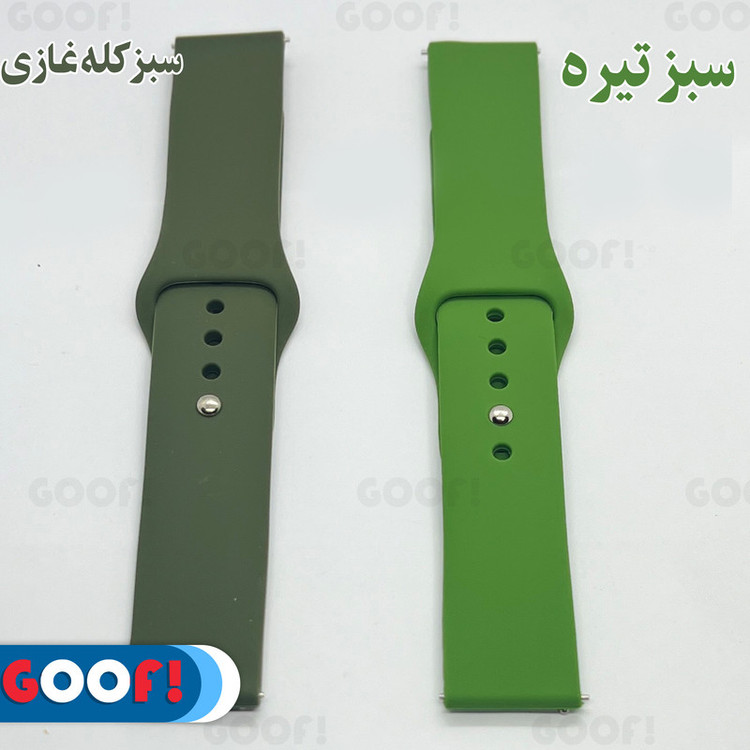 بند گوف مدل Silicon Belt Strap مناسب برای ساعت هوشمند سامسونگ Galaxy Watch 3 41mm