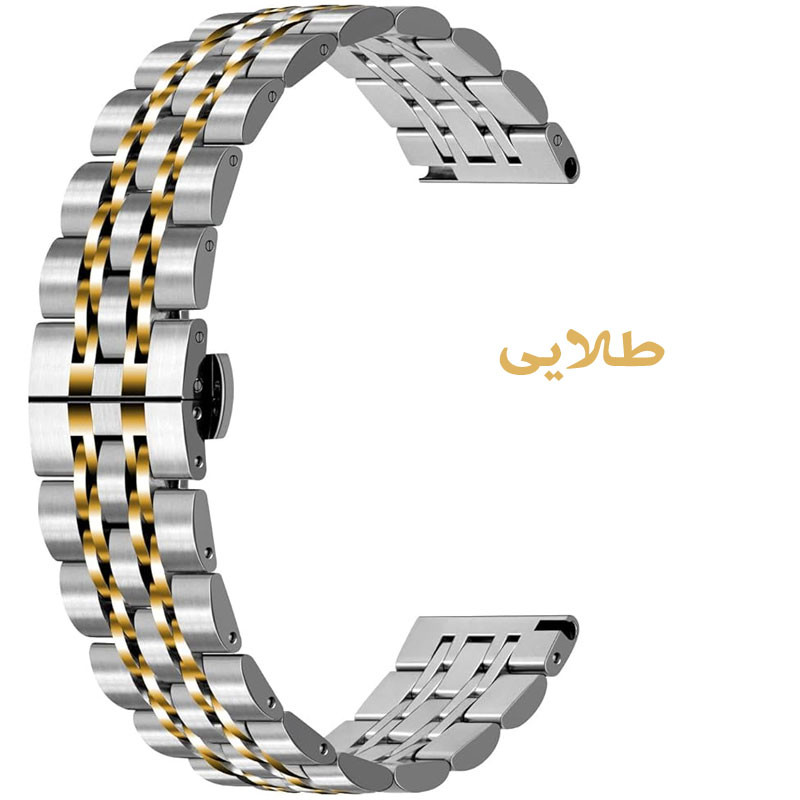 بند گوف مدل 7bead 2C Silix Butterfly مناسب برای ساعت هوشمند آمیزفیت BIPS / BIP LITE / BIP U / BIP U PRO / BEAP S