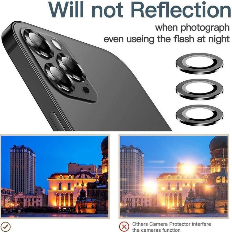 محافظ لنز دوربین گوف مدل Ring Metal مناسب برای گوشی موبایل اپل iPhone 12 Pro Max