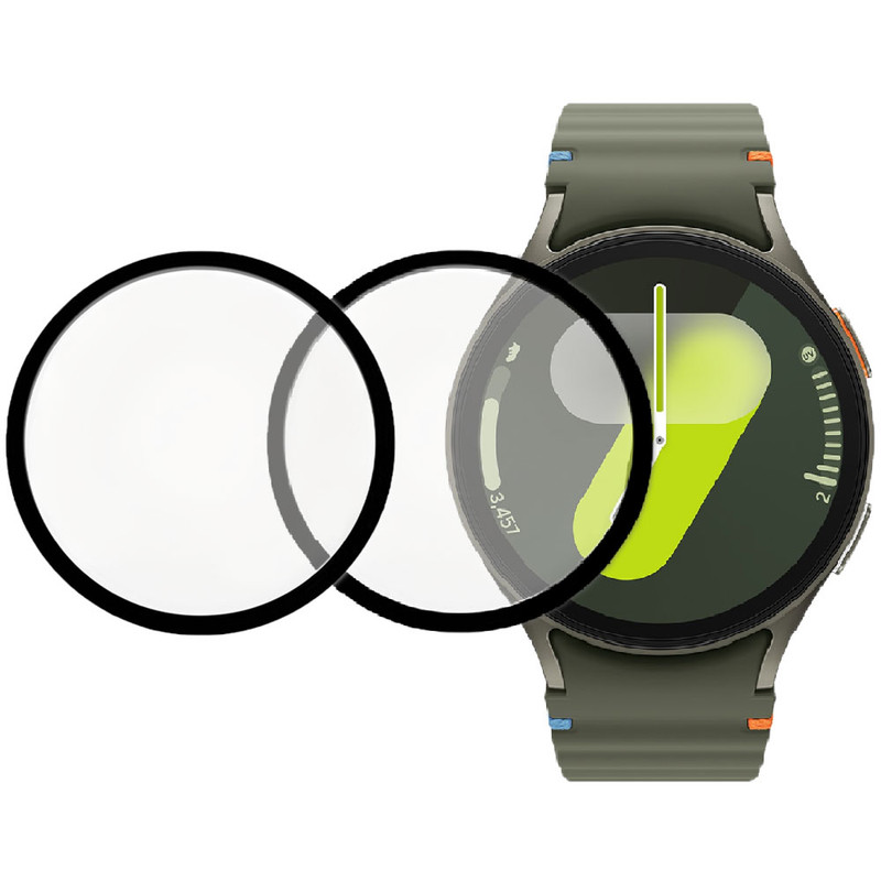 محافظ صفحه نمایش گوف مدل PMMA مناسب برای ساعت هوشمند سامسونگ Galaxy Watch 7 40mm بسته دو عددی