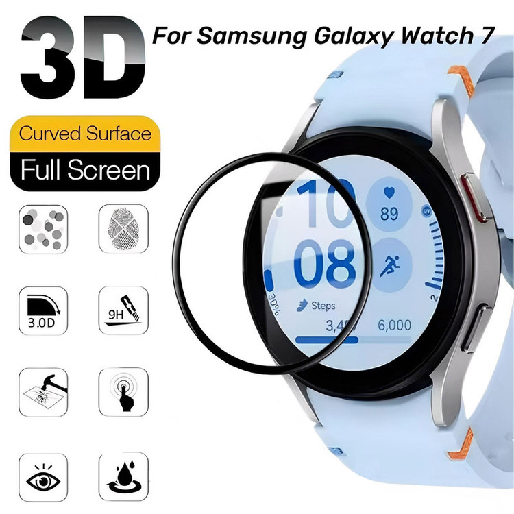 محافظ صفحه نمایش گوف مدل PMMA مناسب برای ساعت هوشمند سامسونگ Galaxy Watch 7 40mm بسته دو عددی