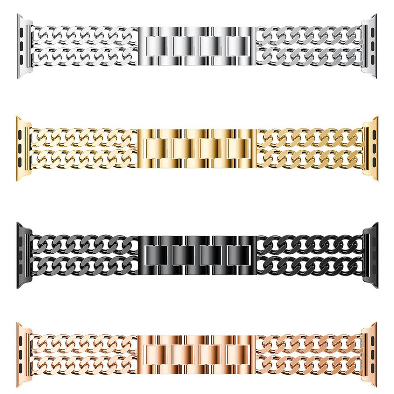 بند گوف LUX Cartier مناسب برای ساعت هوشمند اپل واچ سری 4 سایز 40 میلی متری