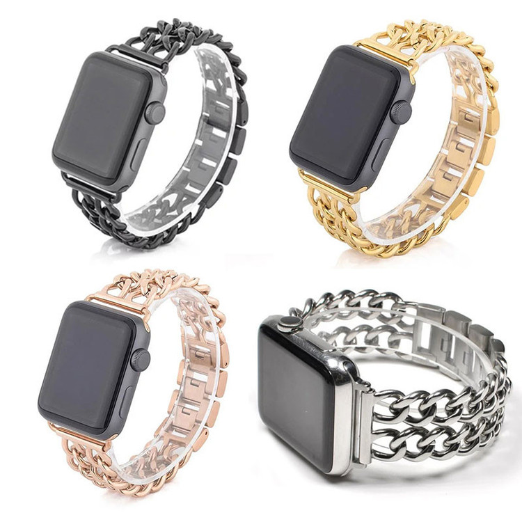 بند گوف LUX Cartier مناسب برای ساعت هوشمند اپل واچ سری 4 سایز 40 میلی متری