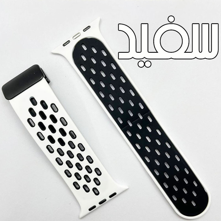 بند گوف مدل Breathable Silicon Magnetic مناسب برای ساعت هوشمند ویرفیت میلی متریW6 Max / V200 Ultra / HK10 Ultra3 Max / X10 / HK10 Pro MAX Plus / X10 Ultra 3 / X10 Pro 3 / X Ultra IP68 /X8 Ultra HW9 Pro 2 / Bw 8 Ultra / 49
