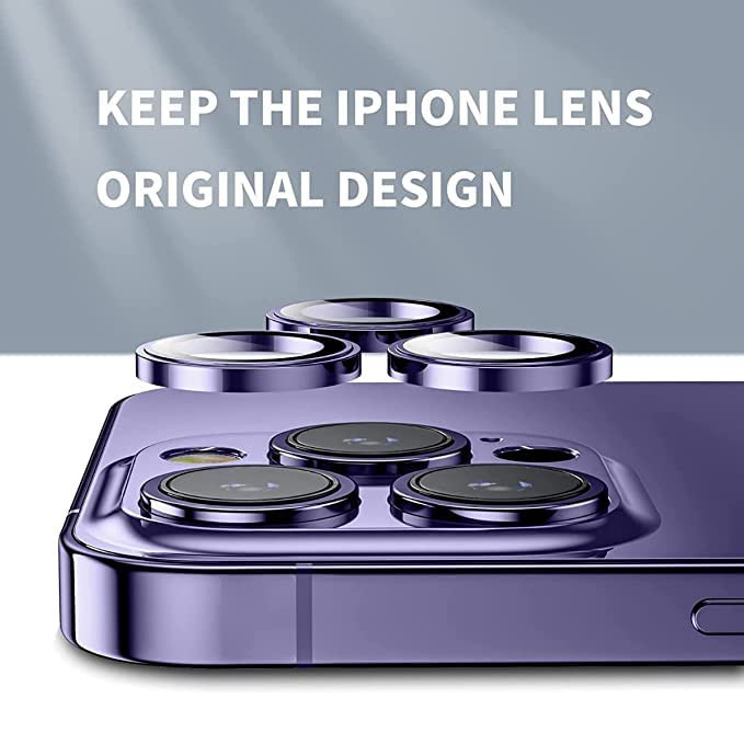محافظ لنز دوربین گوف مدل Ring Metal مناسب برای گوشی موبایل اپل iPhone 14 Pro / 14 Pro Max
