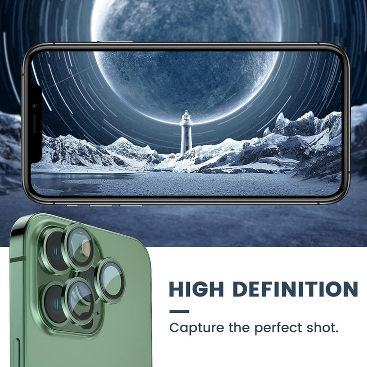 محافظ لنز دوربین گوف مدل Ring Metal مناسب برای گوشی موبایل اپل iPhone 14 Pro / 14 Pro Max