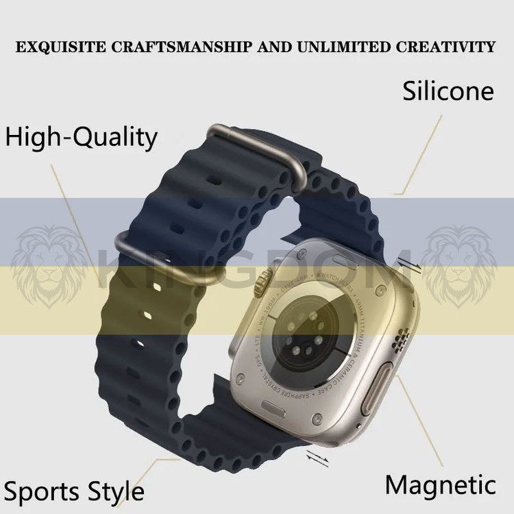 بند کینگدام مدل Ocean-SK مناسب برای اپل واچ Ultra 49mm/Ultra 2 49mm