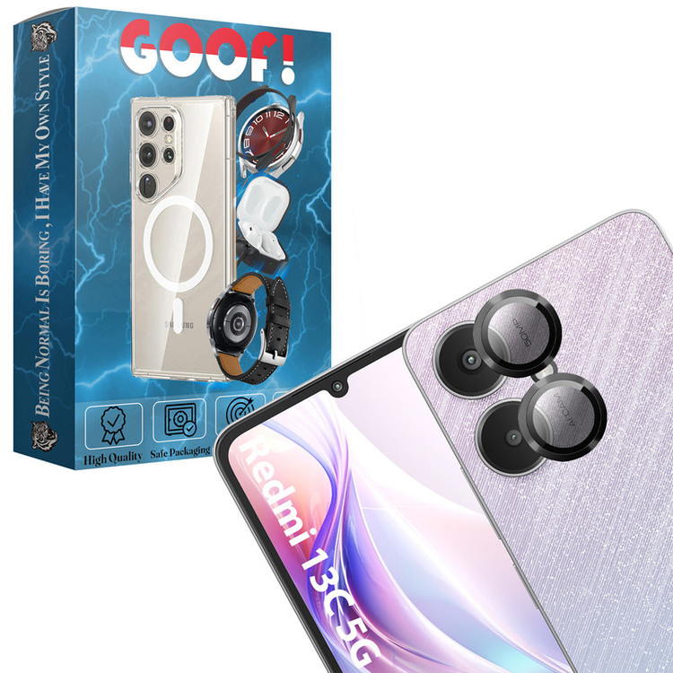 محافظ لنز دوربین گوف مدل رینگی مناسب برای گوشی موبایل شیائومی Redmi 13C 5G