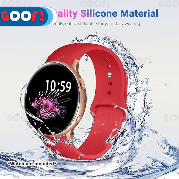 بند گوف مدل Silicon Belt Strap مناسب برای ساعت هوشمند سامسونگ Galaxy Watch 5 40mm / Watch 44mm / Watch 5 Pro 45mm