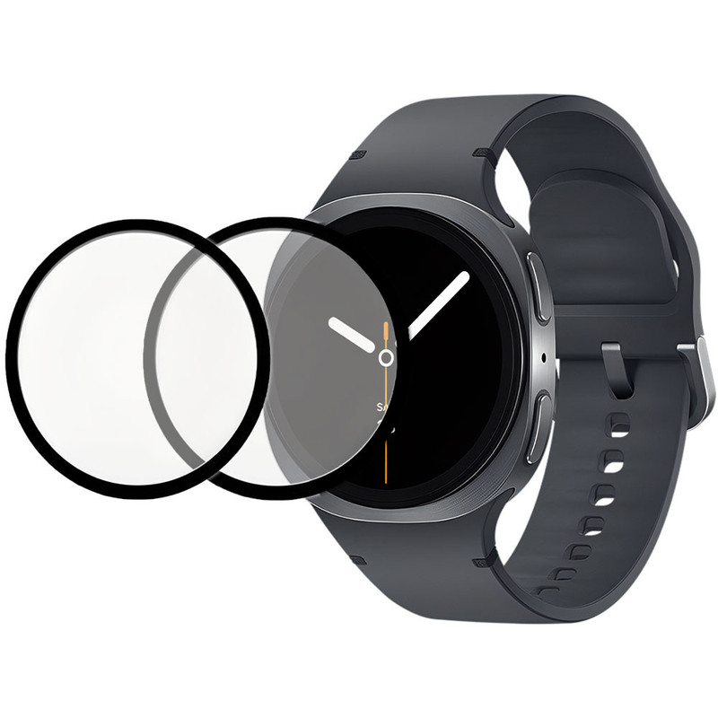 محافظ صفحه نمایش گوف مدل PMMA مناسب برای ساعت هوشمند سامسونگ Galaxy Watch 8 44mm بسته دو عددی