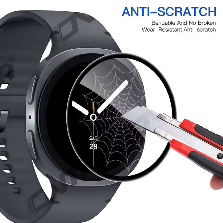 محافظ صفحه نمایش گوف مدل PMMA مناسب برای ساعت هوشمند سامسونگ Galaxy Watch 8 44mm بسته دو عددی