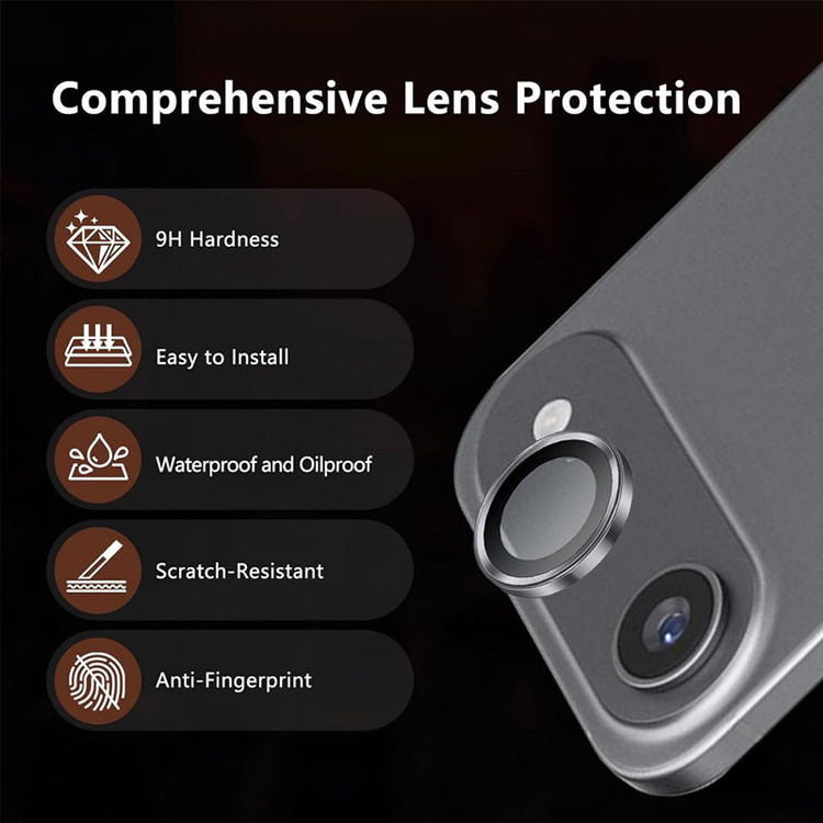 محافظ لنز دوربین فلزی اسپایدر مدل Ring MTL مناسب برای گوشی موبایل اپل iPhone Air / iPhone 17 Air
