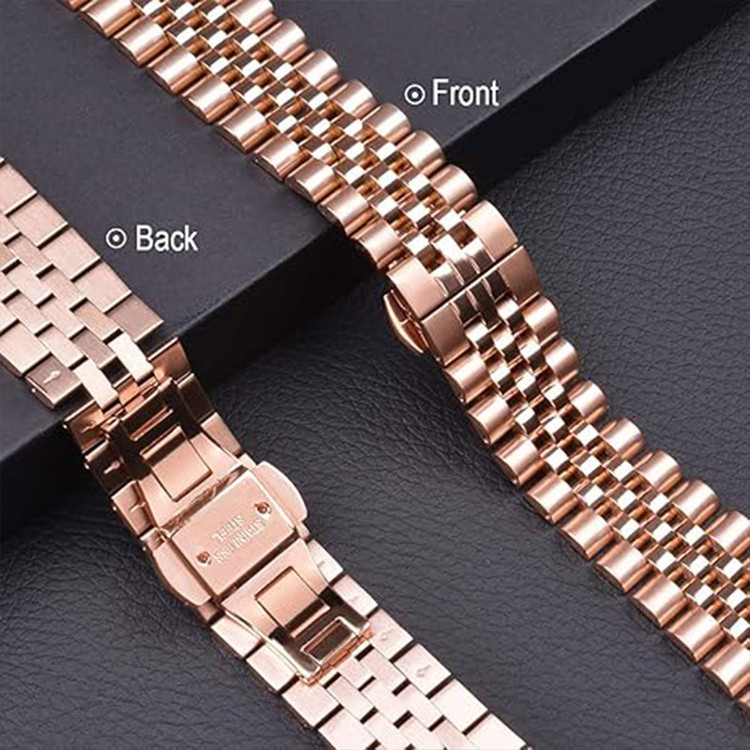 بند گوف مدل Stainless 5Bead مناسب برای اپل واچ سری 3 سایز 38 میلی متری