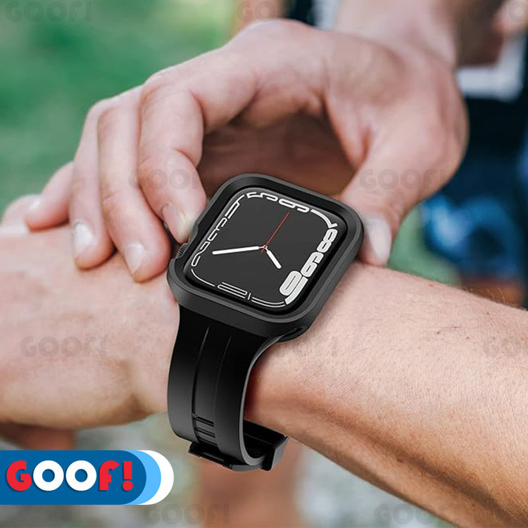 کاور گوف مدل Silicone AMIZEE Cover مناسب برای اپل واچ سایز 41 میلی متری