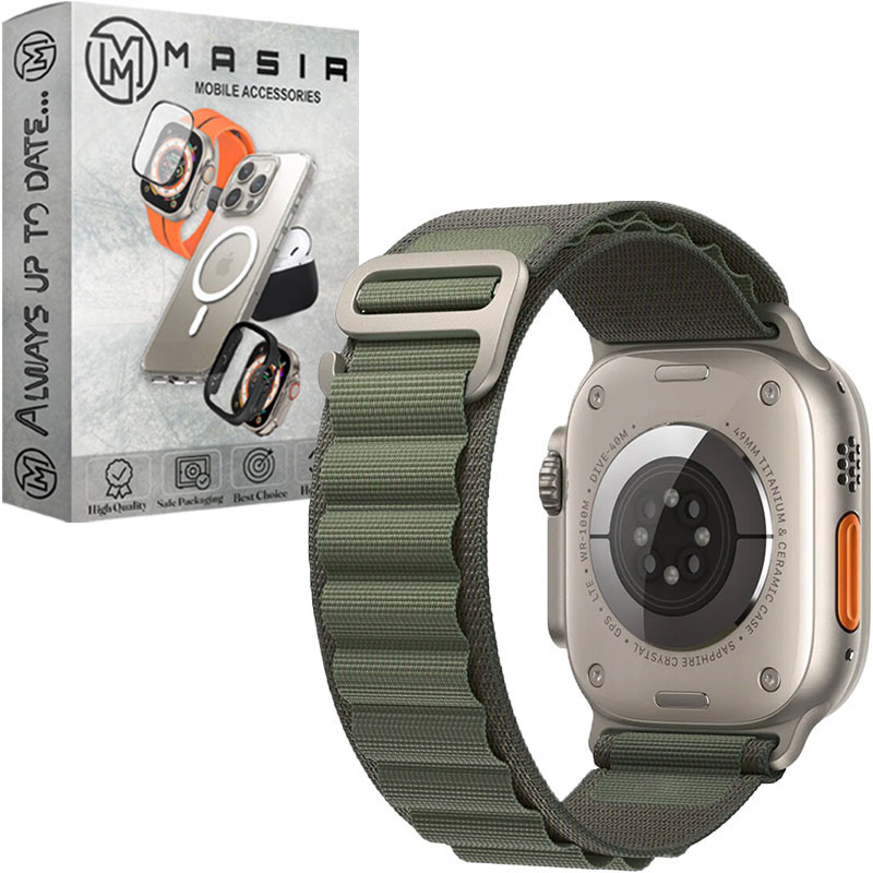 بند مسیر مدل AlpineNW1 مناسب برای اپل واچ 46 میلیمتری سری 11