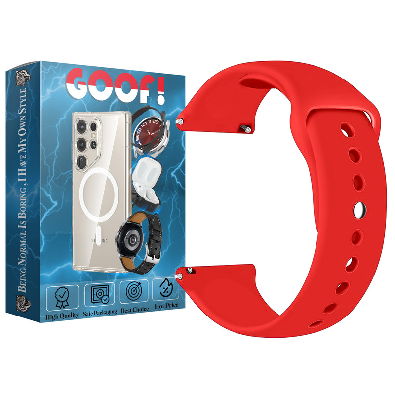 بند گوف مدل Silicon Belt Strap مناسب برای ساعت هوشمند کیو سی وای GTC