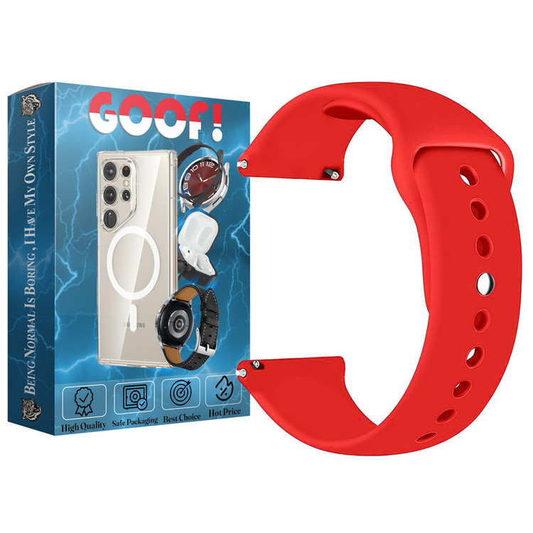 بند گوف مدل Silicon Belt Strap مناسب برای ساعت هوشمند کیو سی وای GTC